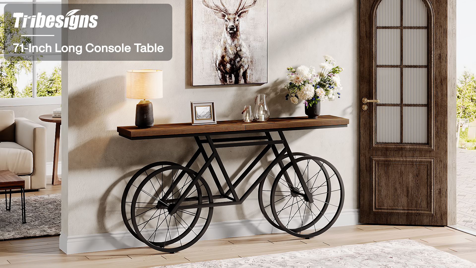 Amazon.com: Tribesigns 70.9-Inch Extra Long Console Table, Narrow